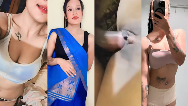 Sexy Girl With Tattoo Wet Pussy Sound Fucking Loud