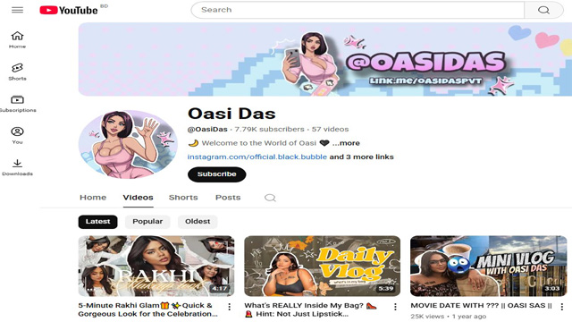 Youtuber Model Oasi Das – Pussy Fingering & Fucking