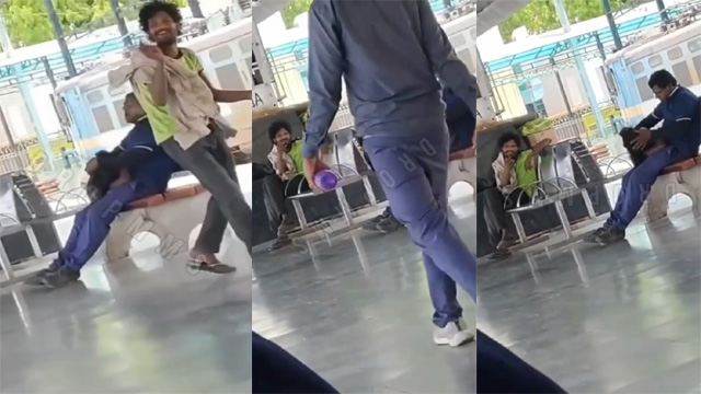 Indian Crazy Guy Getting Blowjob In – Railway Station In Public Capchar Viral Free Video