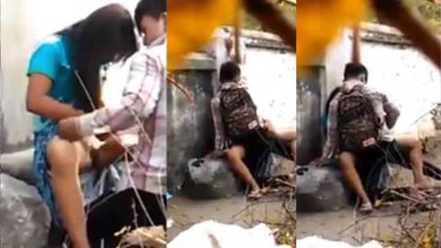 Nepali College Girl Outdoor Lover MMS – College Outdoor MMS