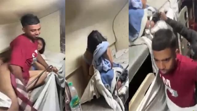 Public Train Couple Sex Video – Caught Xxx