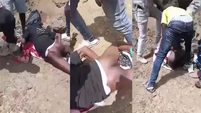 Village Girl Gang Rape Force Sex – Outdoor Gangbang Sex Video